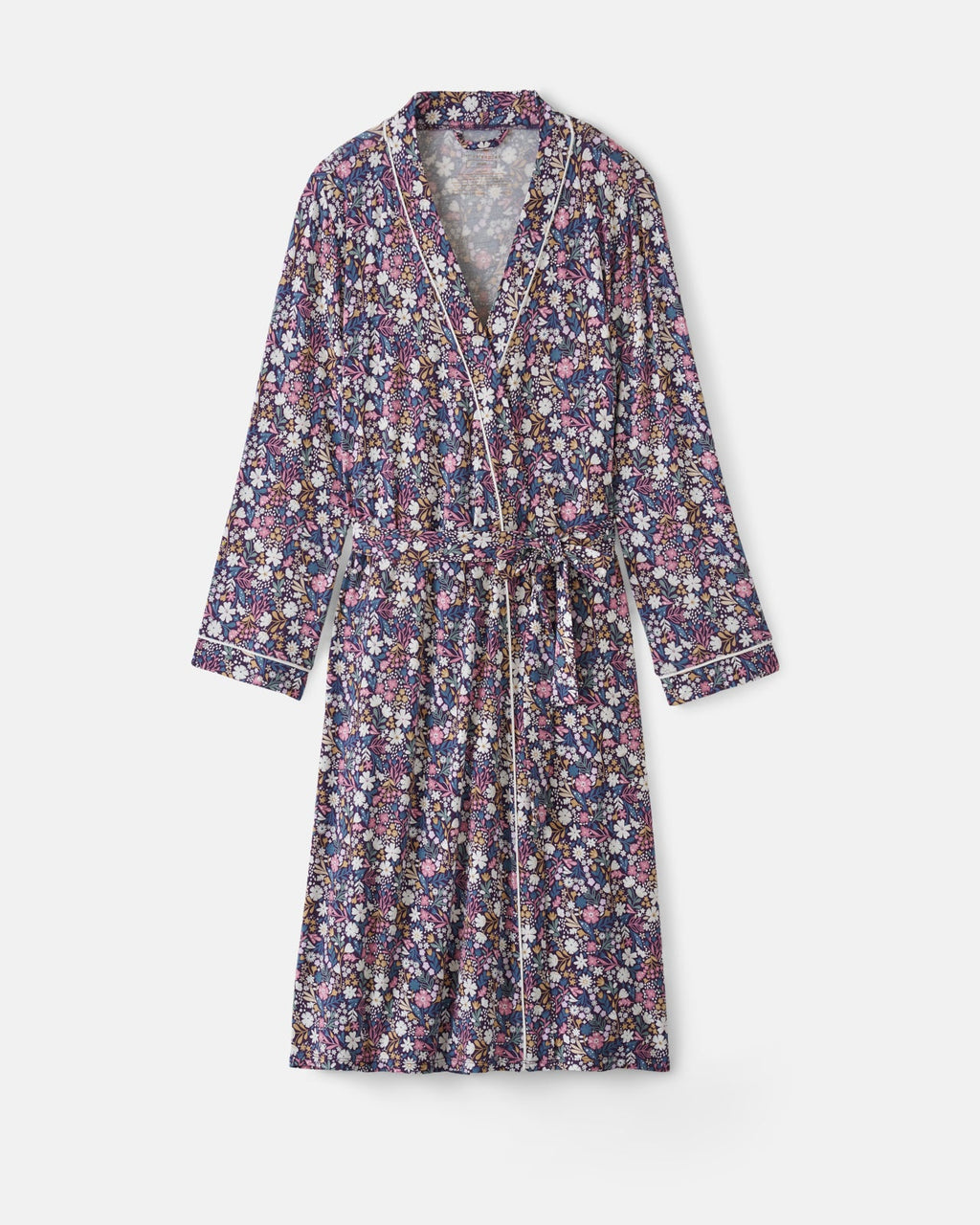 Midnight Petals Women's Robe