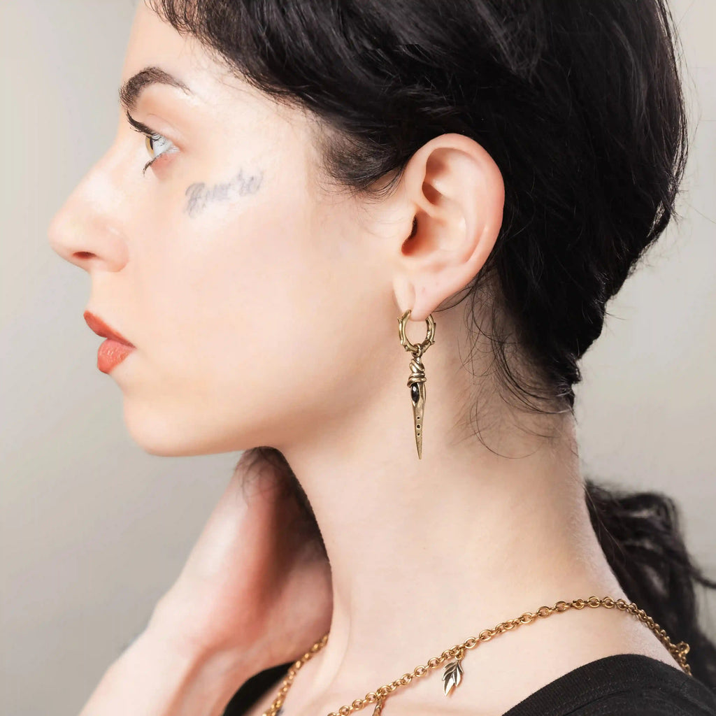 EYE DAGGER EARRINGS